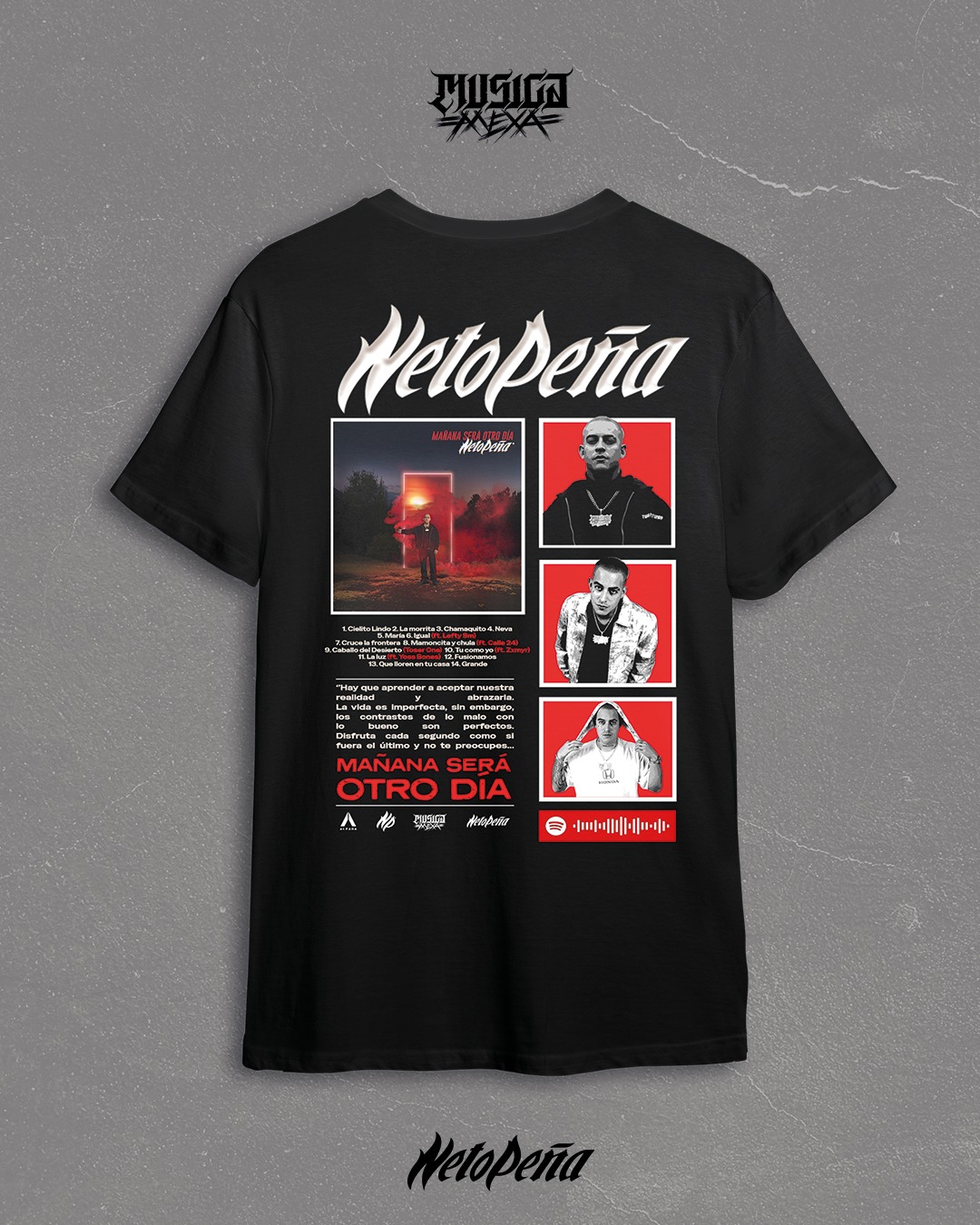 Playera MUSICA MEXA