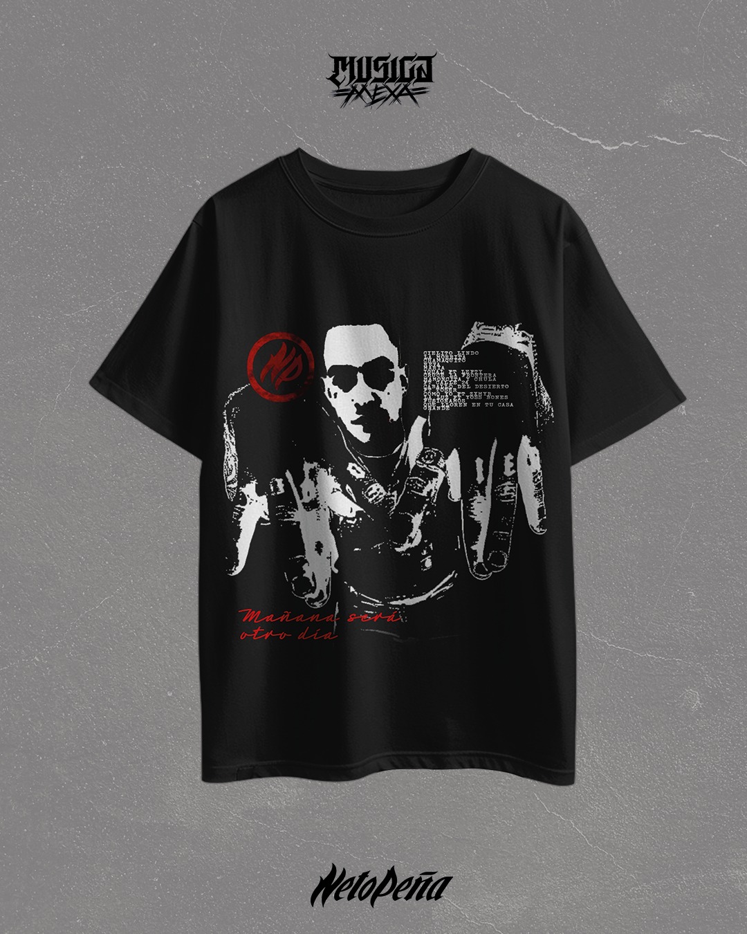 Playera MUSICA MEXA