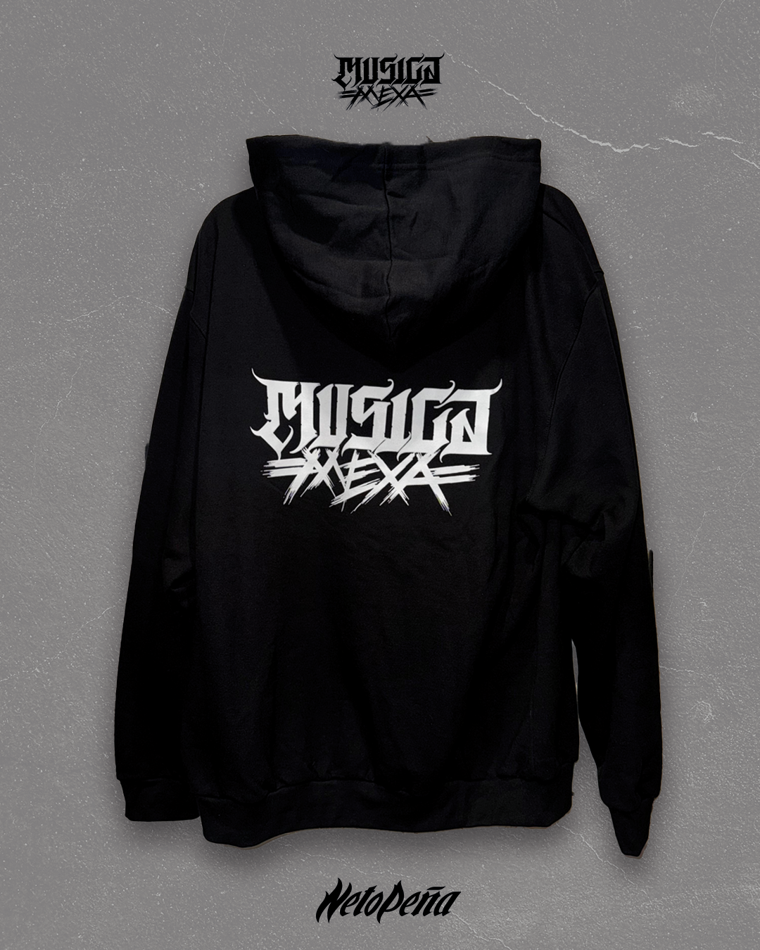 Hoodie MUSICA MEXA espalda